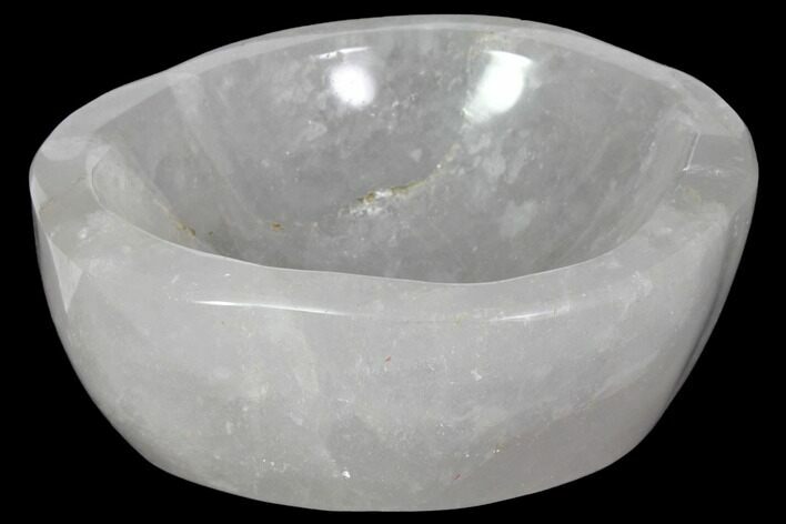 Polished Quartz Bowl - Madagascar #117467